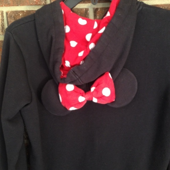 DISNEY Parks Minnie Mouse Hoodie Size XSmall - Picture 5 of 7